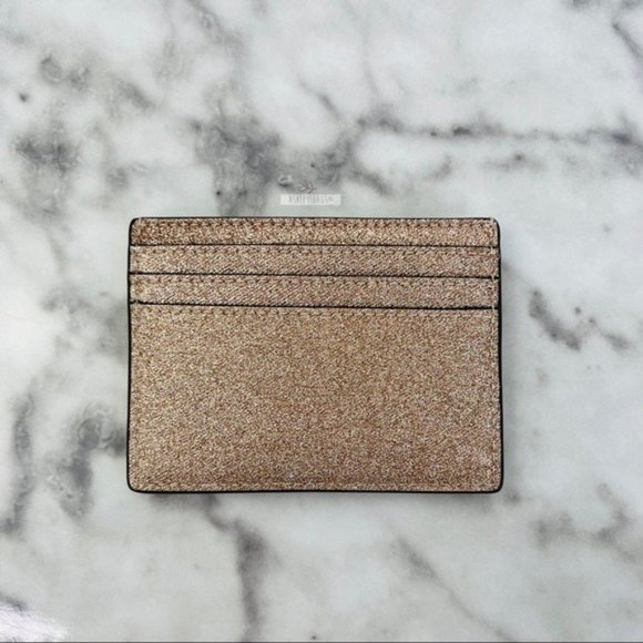 ❗️Sold Out❗️Kate Spade Shimmy Glitter Satchel & Card Holder Wallet - Picture 11 of 15